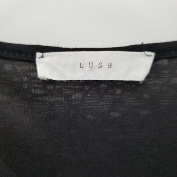 LUSH Lace Dress with Black Lining. Size S. - Picture 4 of 6